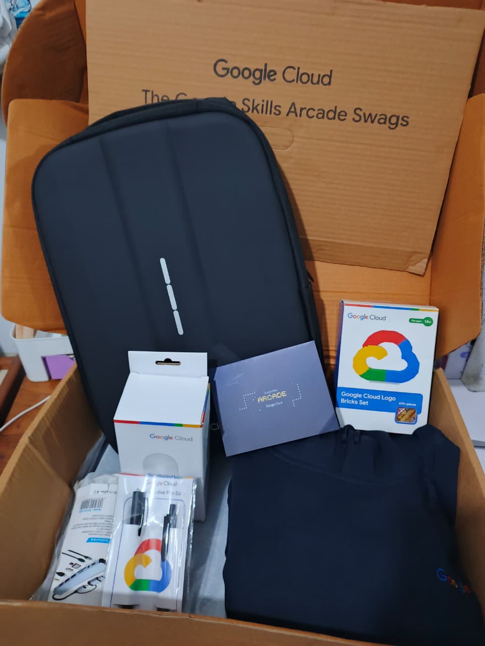 Google Cloud Skills Arcade Swags